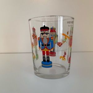 Nutcracker glass jar